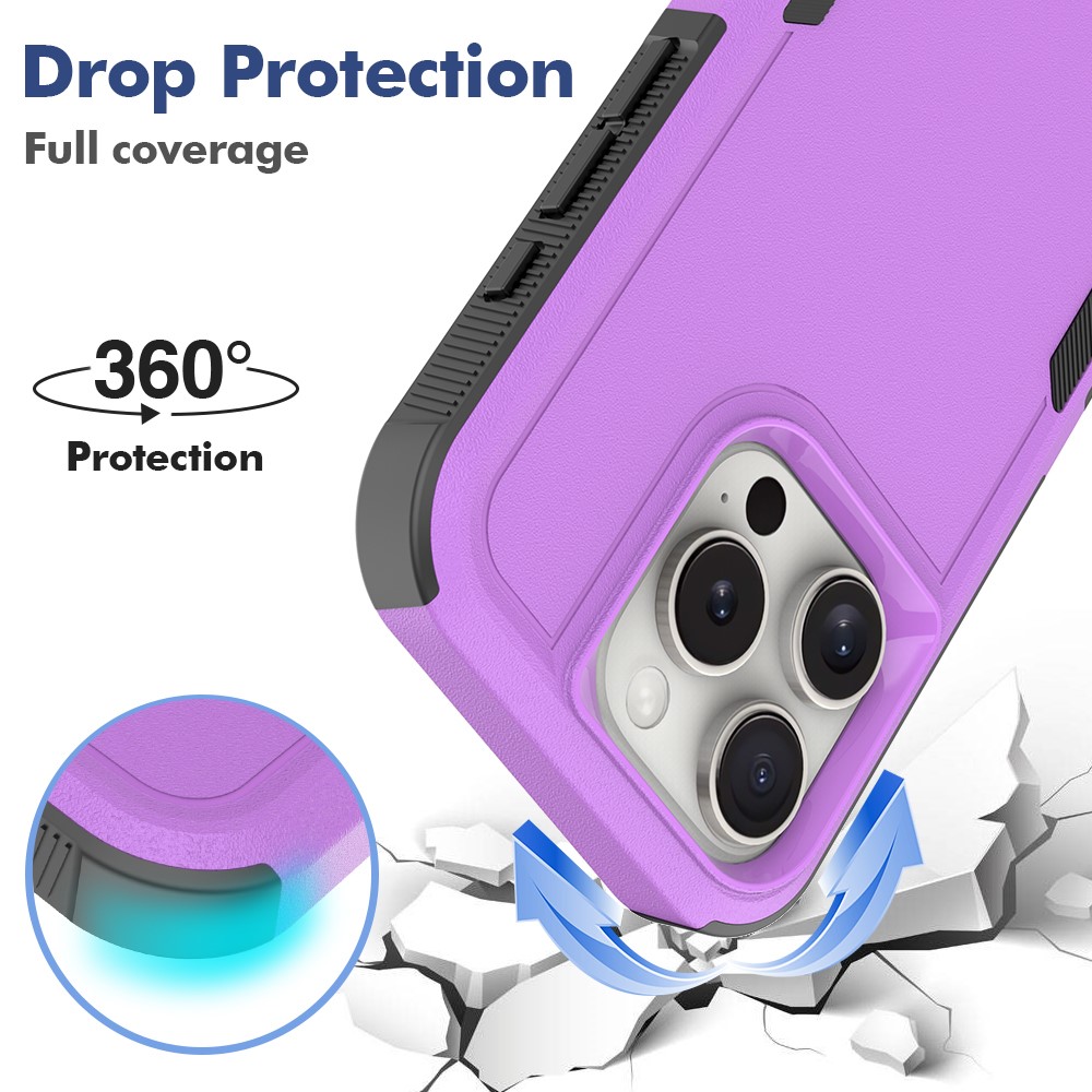  iPhone 16 Pro Skal Extreme Shockproof Lila