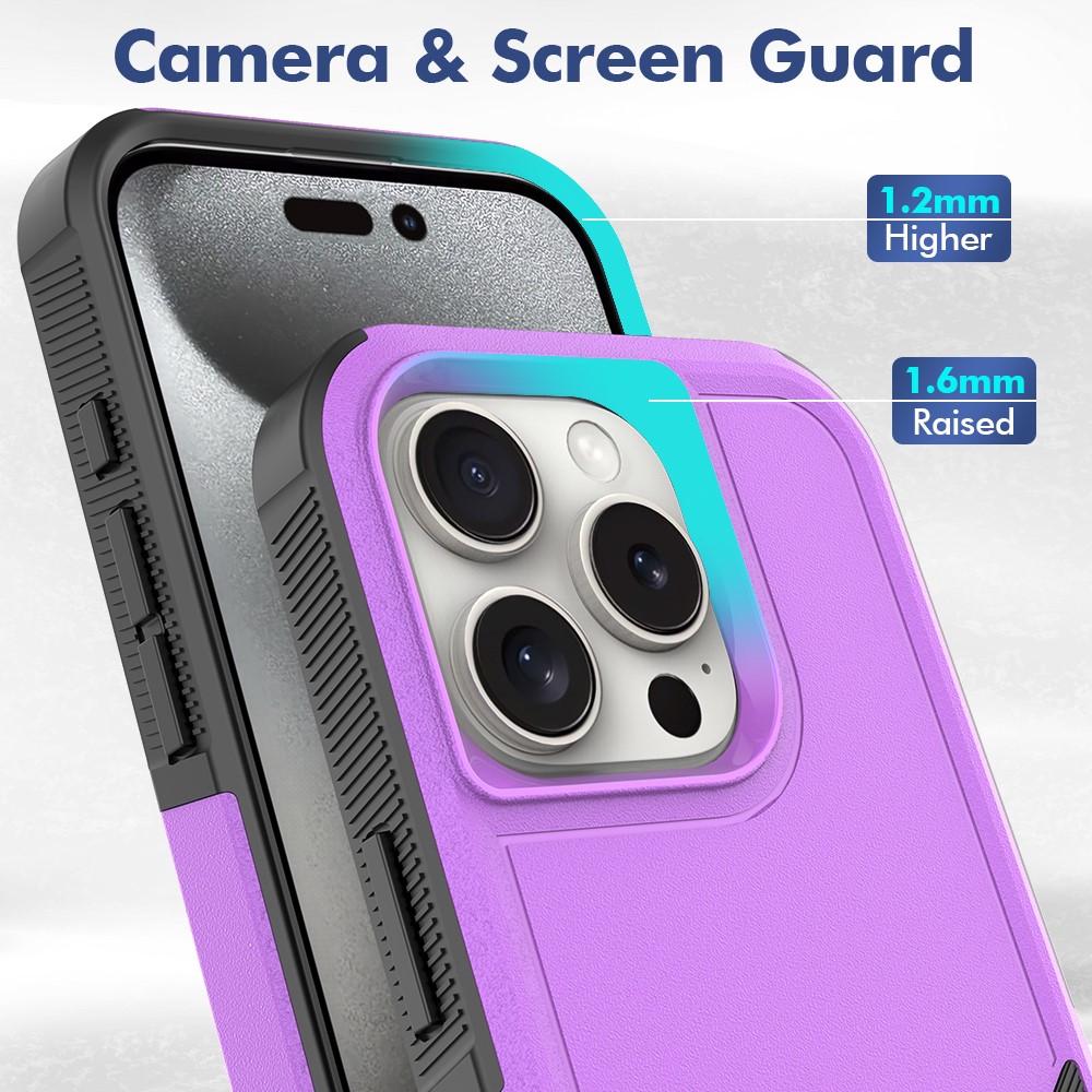  iPhone 16 Pro Skal Extreme Shockproof Lila