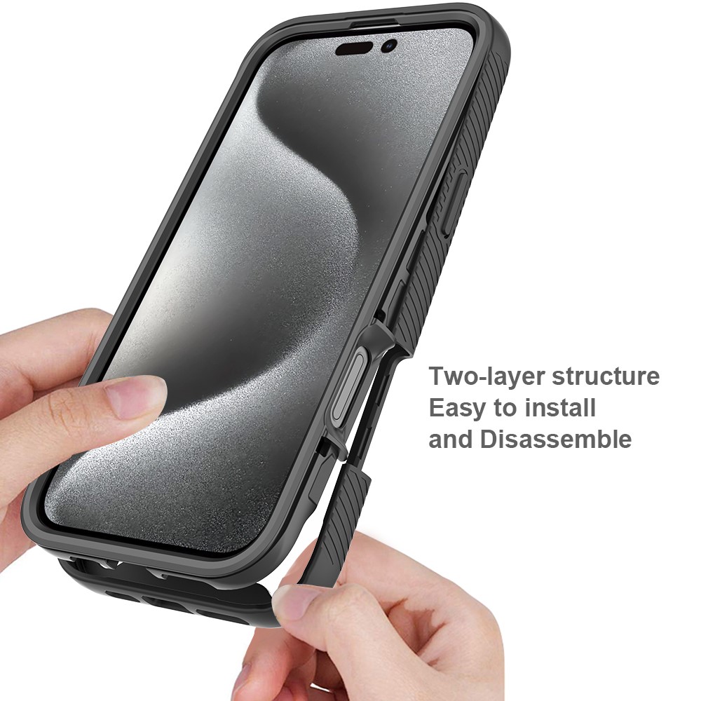 iPhone 16 Pro Max Skal Hybrid Defence Svart