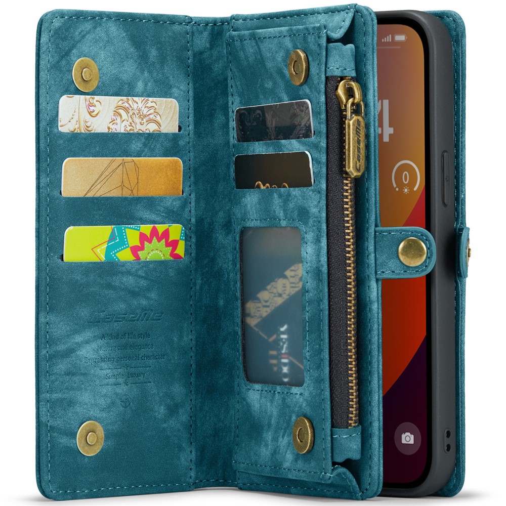 CASEME CASEME iPhone 16 Pro Fodral Multifunktionell Blå