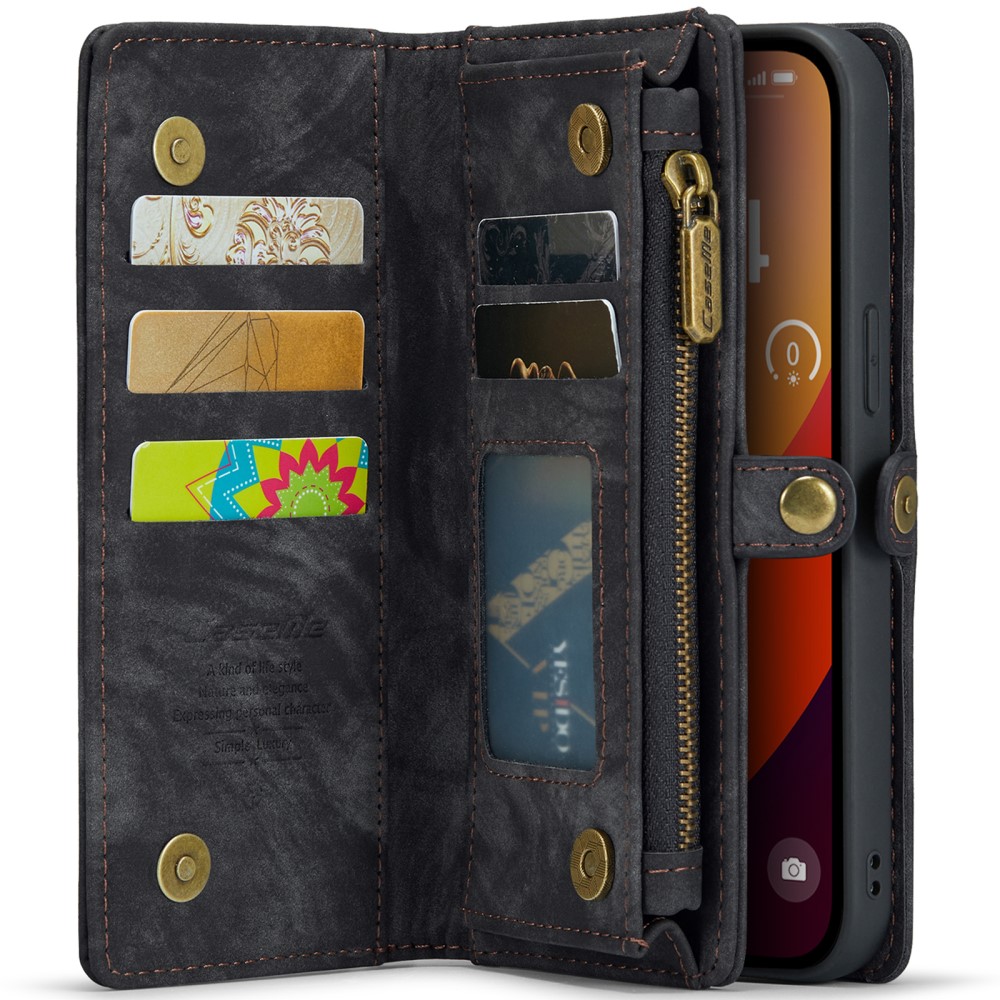 CASEME CASEME iPhone 16 Pro Fodral Multifunktionell Svart