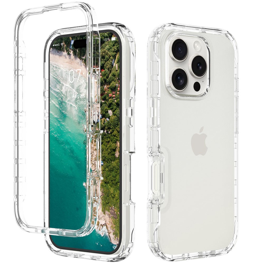  iPhone 16 Pro Max Skal Hybrid Defence Transparent