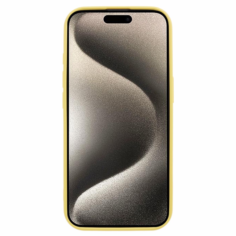  iPhone 16 Pro Skal TPU Gul