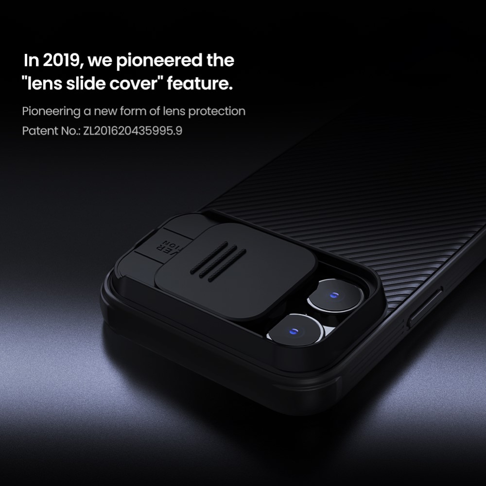 NILLKIN NILLKIN iPhone 16 Pro Max Skal CamShield Pro Svart