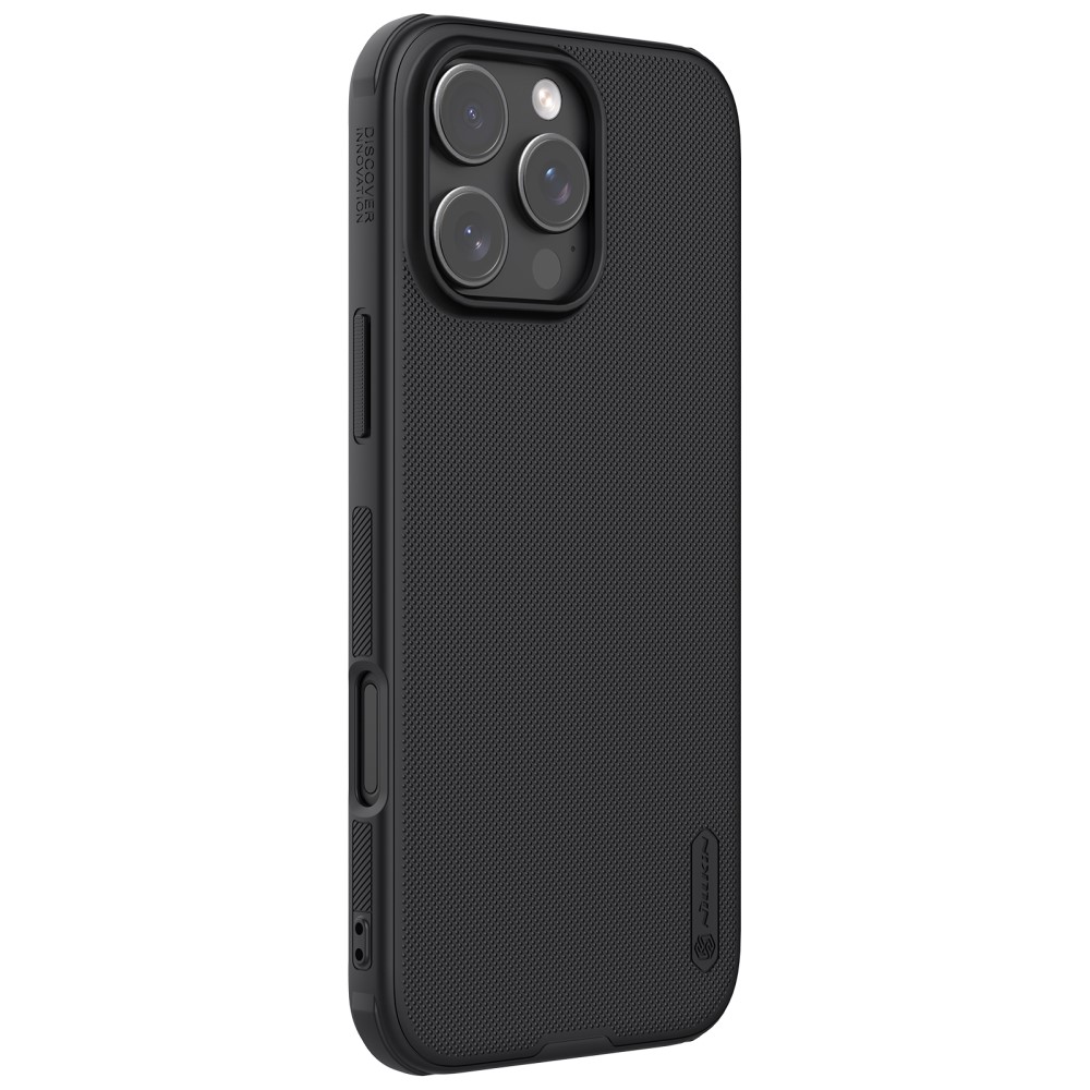 NILLKIN NILLKIN iPhone 16 Pro Max Skal Frosted Shield Pro Svart