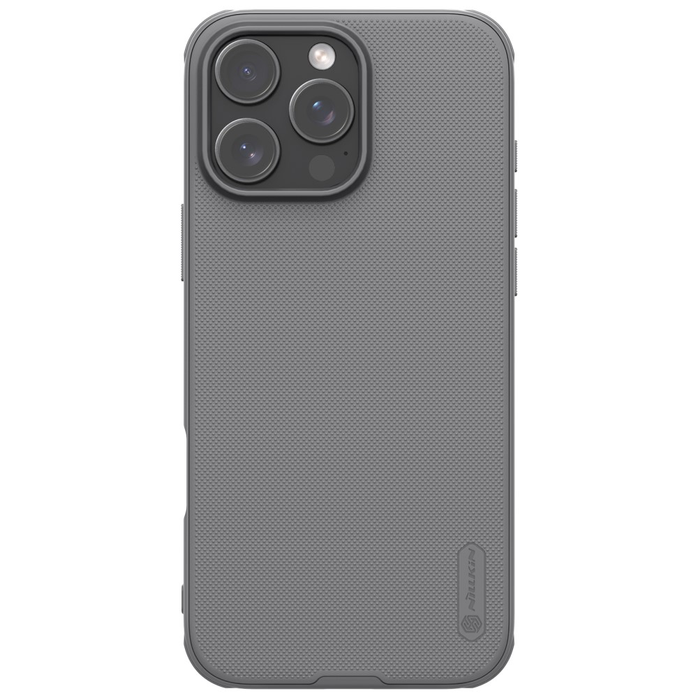 NILLKIN NILLKIN iPhone 16 Pro Max Skal Frosted Shield Pro Grå