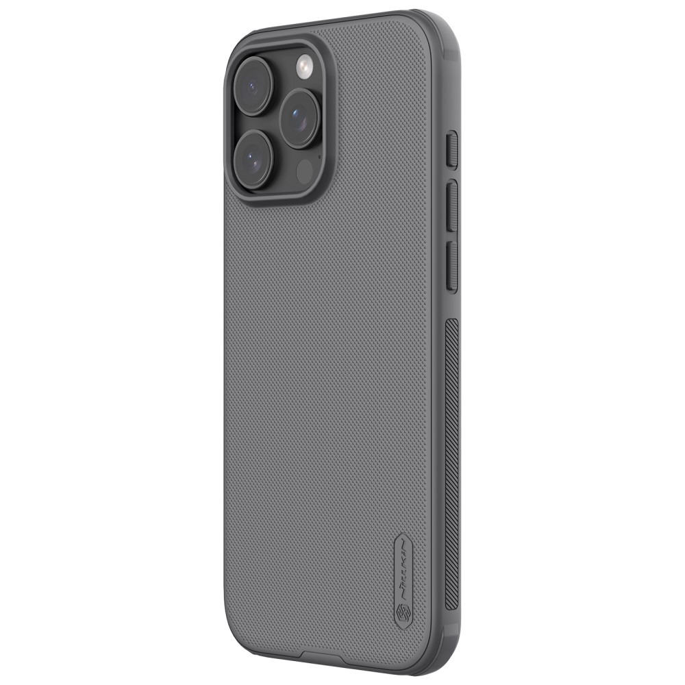 NILLKIN NILLKIN iPhone 16 Pro Max Skal Frosted Shield Pro Grå