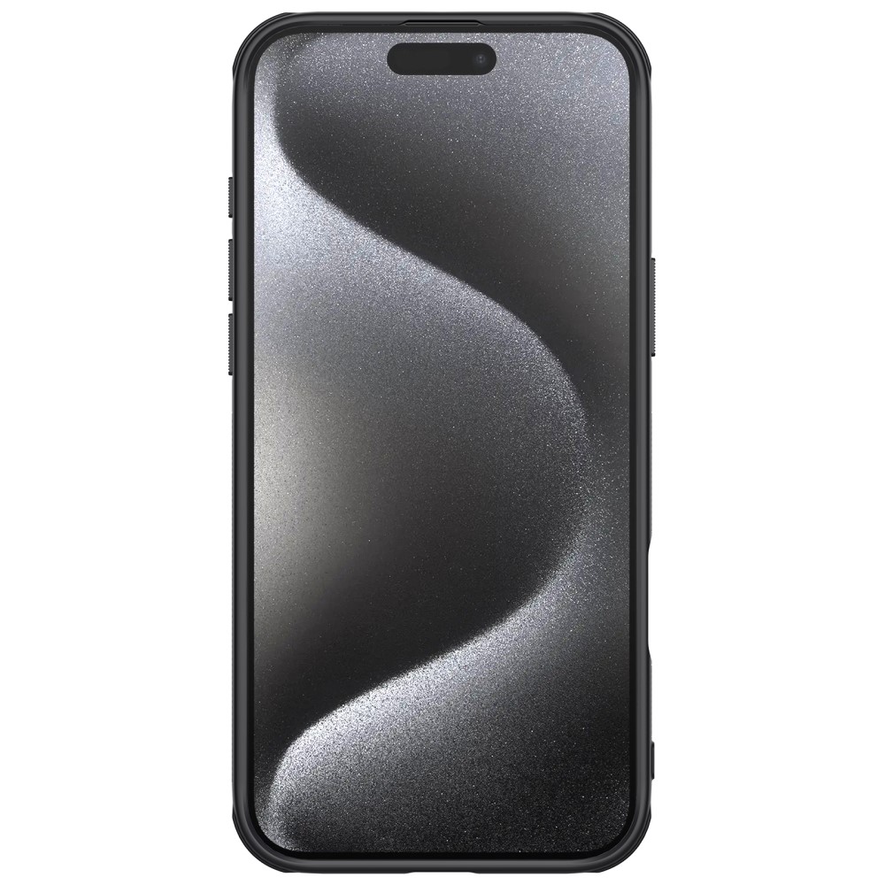 NILLKIN NILLKIN iPhone 16 Pro Skal Frosted Shield Pro Svart