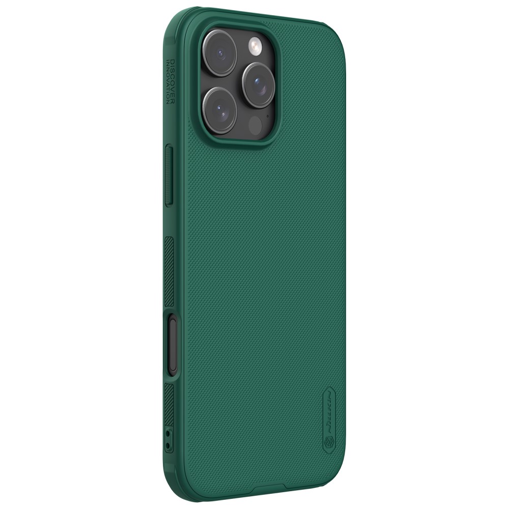 NILLKIN NILLKIN iPhone 16 Pro Skal Frosted Shield Pro Grön