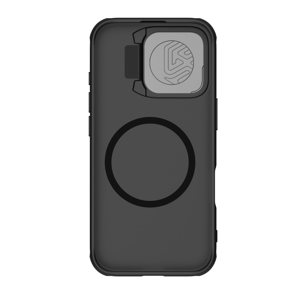 NILLKIN NILLKIN iPhone 16 Pro Skal MagSafe CamShield Prop Kickstand Svart