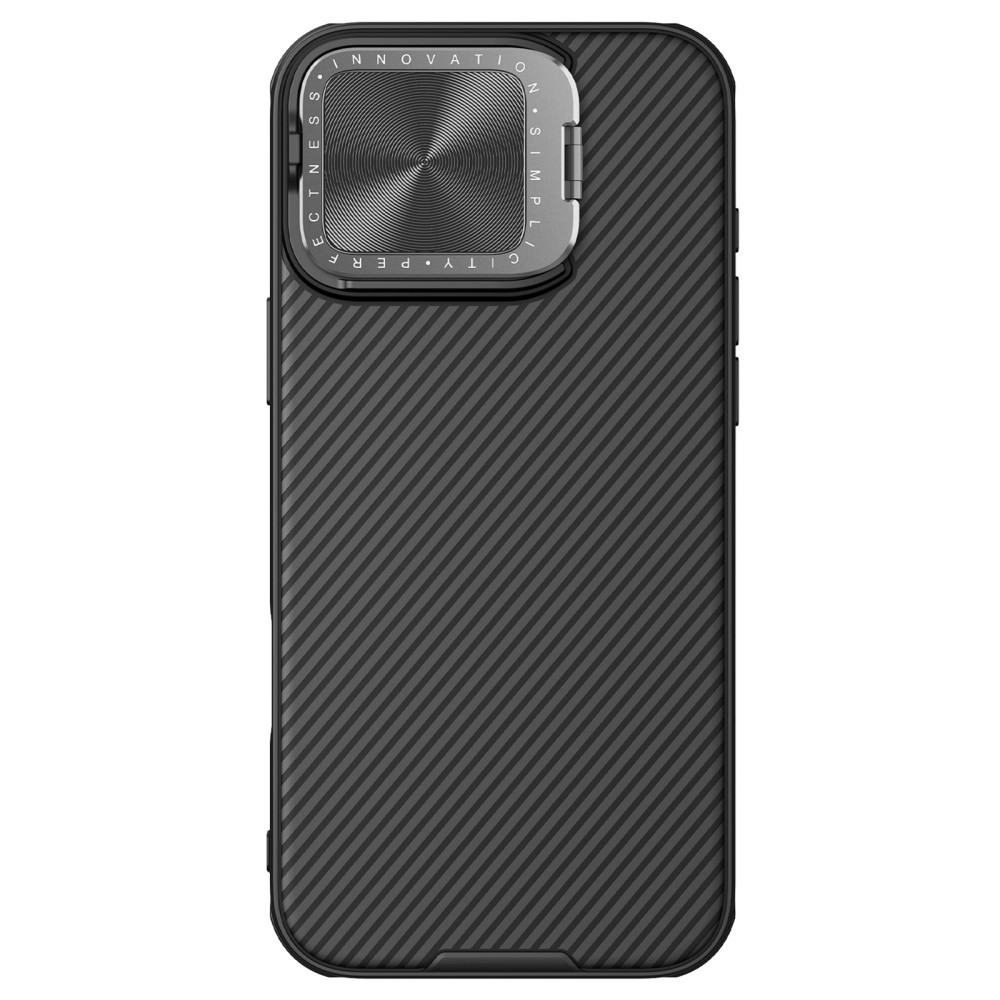 NILLKIN NILLKIN iPhone 16 Pro Max Skal CamShield Prop Kickstand Svart