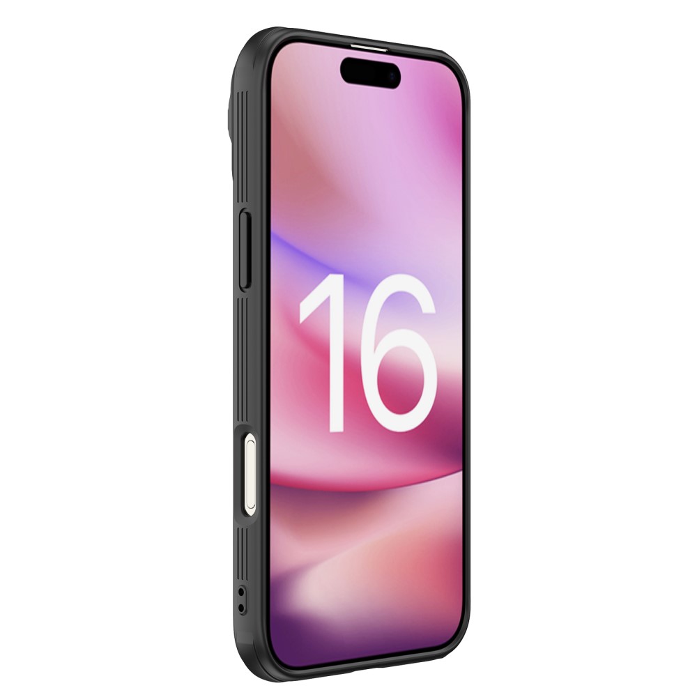 NILLKIN NILLKIN iPhone 16 Pro Max Skal CamShield Prop Kickstand Svart