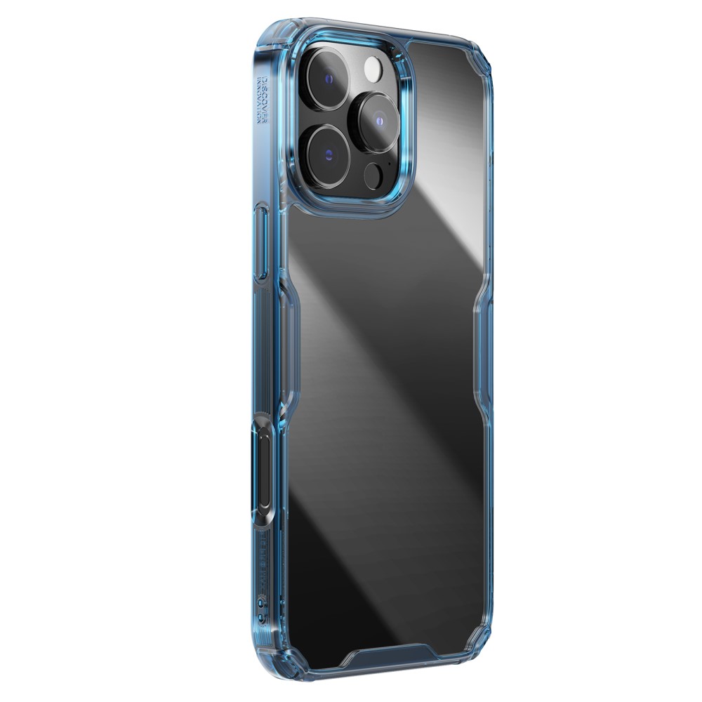NILLKIN NILLKIN iPhone 16 Pro Max Skal Nature Pro Blå