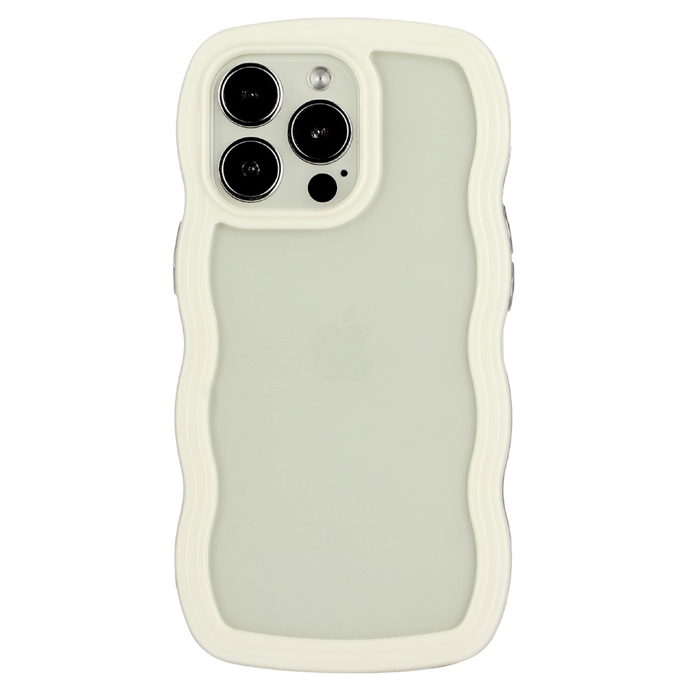  iPhone 16 Pro Skal Wavy Hybrid Vit