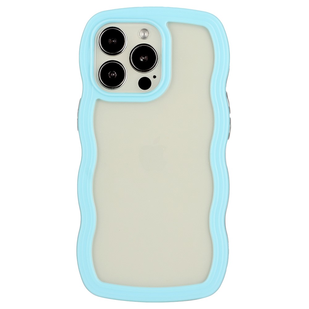  iPhone 16 Pro Skal Wavy Hybrid Blå