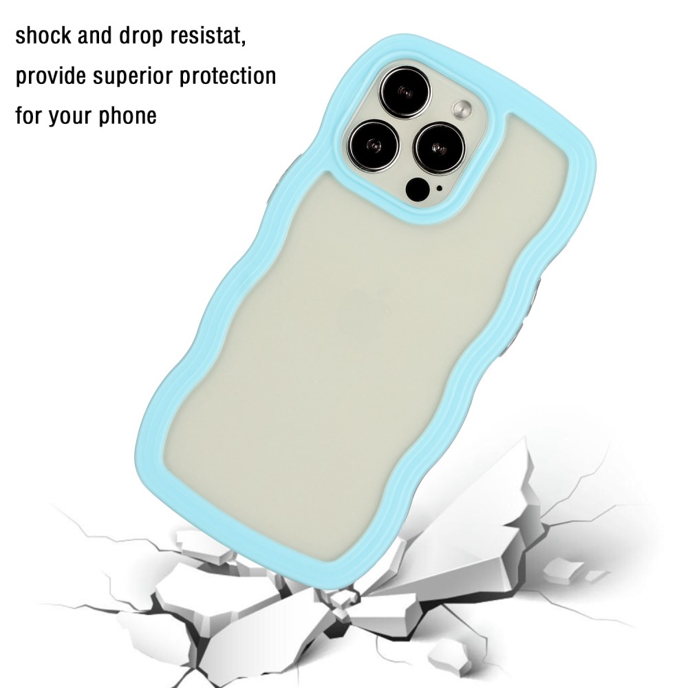  iPhone 16 Pro Skal Wavy Hybrid Blå
