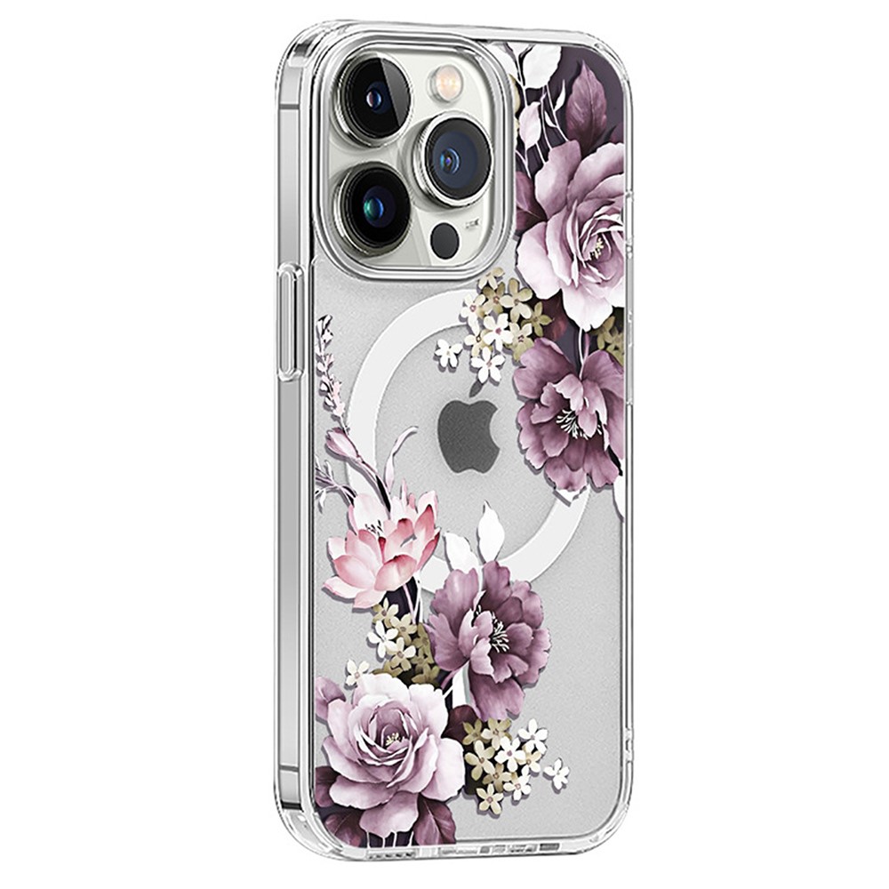  iPhone 16 Pro Skal MagSafe Blommor