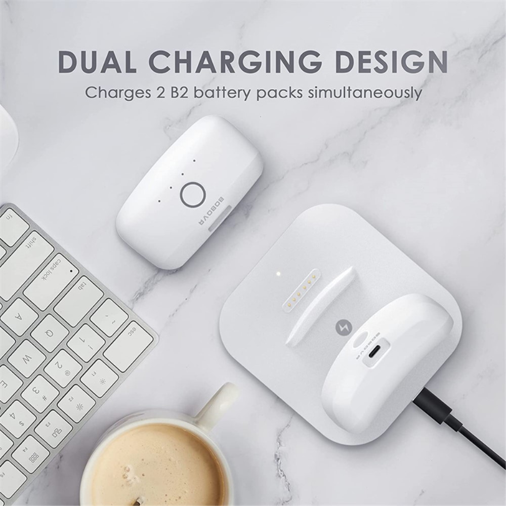 BOBOVR BOBOVR Laddstation Inkl. 5200 mAh B2 Batteripaket Vit