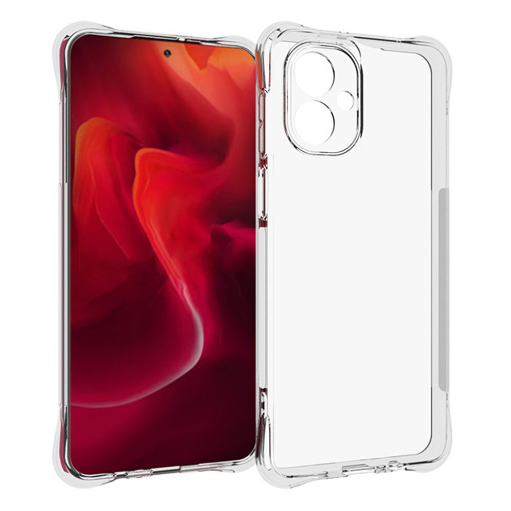  Motorola Moto G55 5G Skal TPU Shockproof Transparent