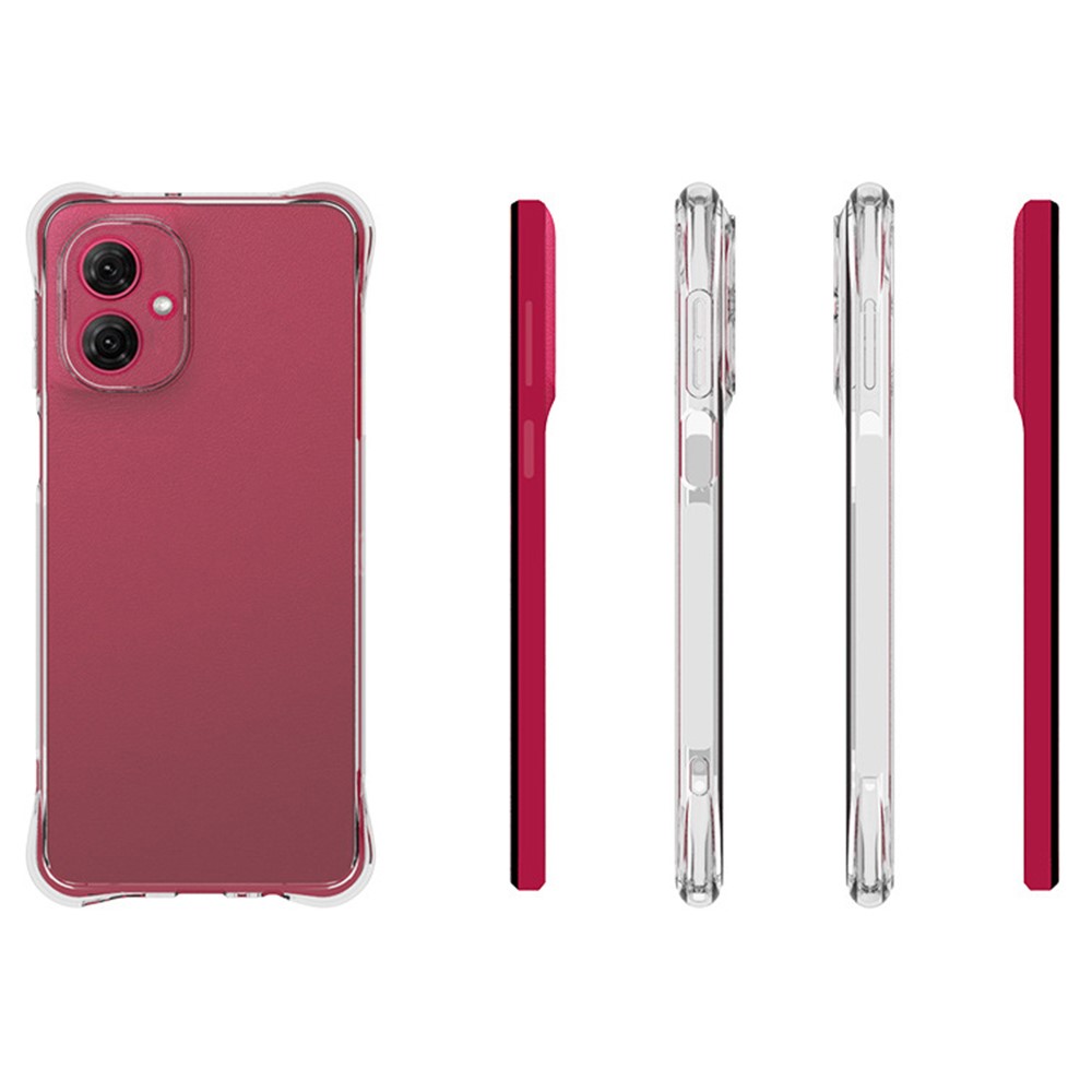  Motorola Moto G55 5G Skal TPU Shockproof Transparent