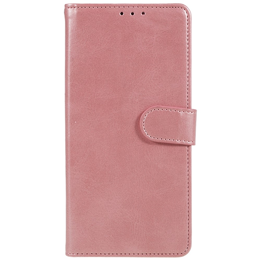  Motorola Moto G55 5G Plånboksfodral Läder Roséguld
