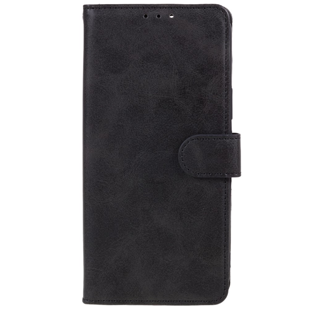  Motorola Moto G55 5G Plånboksfodral Läder Svart
