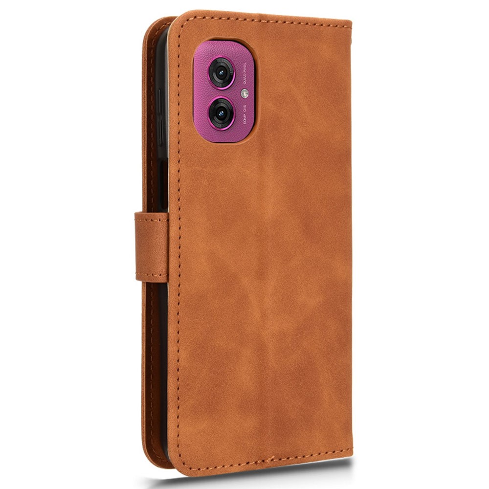  Motorola Moto G55 5G Fodral Läder Brun
