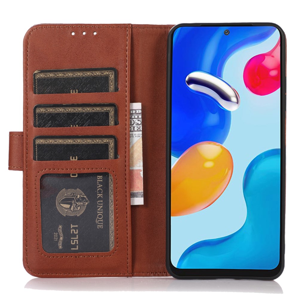  Motorola Edge 50 Neo Fodral Läder Brun