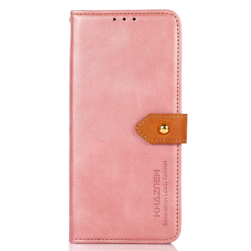 KHAZNEH KHAZNEH Motorola Edge 50 Neo Fodral Dual-Color Roséguld