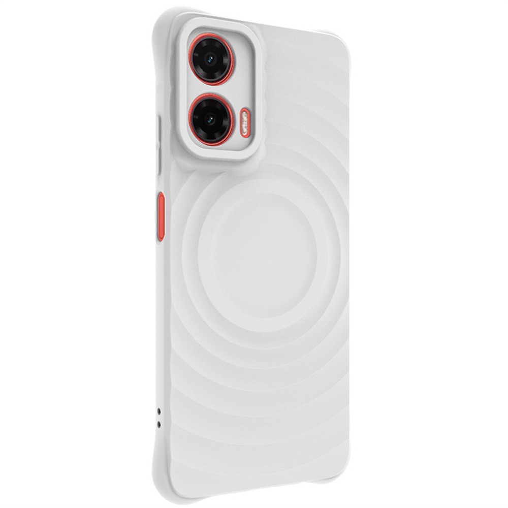 IMAK IMAK Motorola Moto G35 5G Skal Waterdrop Matt Vit