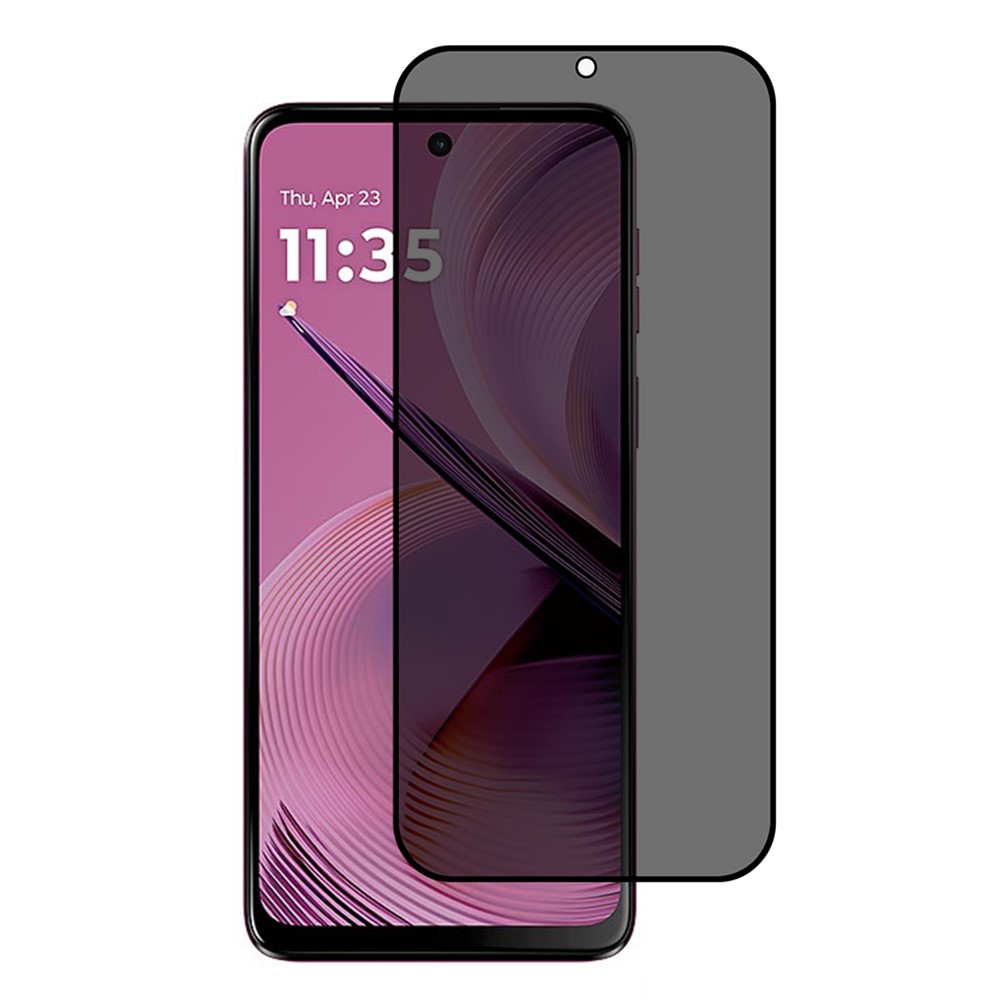  Motorola Moto G55 5G Skrämskydd Heltäckande Härdat Glas Privacy