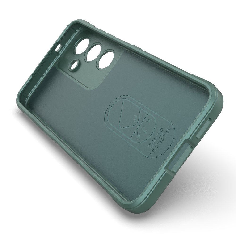  Samsung Galaxy S25 Skal Magic Shield Grön