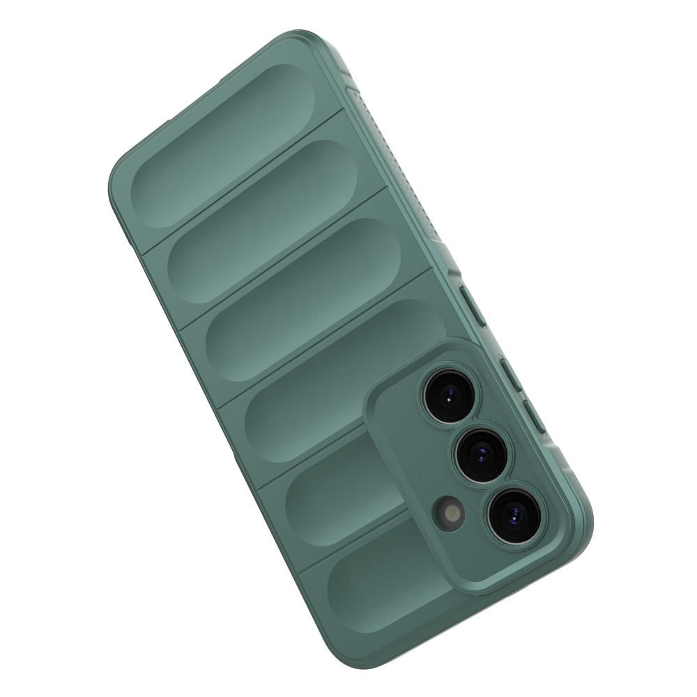  Samsung Galaxy S25 Skal Magic Shield Grön