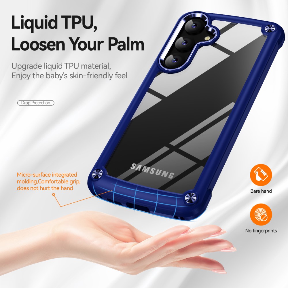  Samsung Galaxy S25 Skal Xtreme Shockproof Hybrid Blå