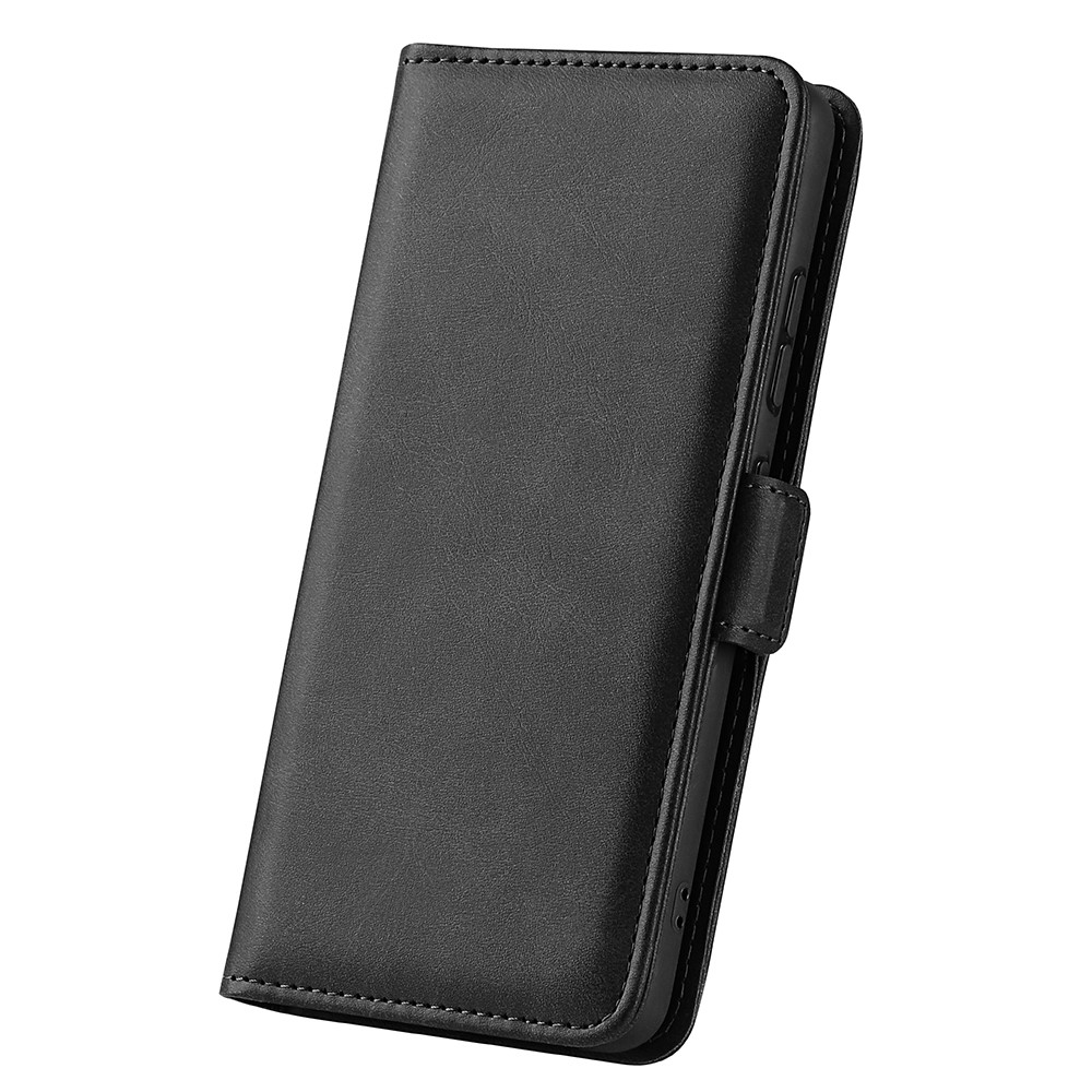 Samsung Galaxy S25 Fodral Läder Svart
