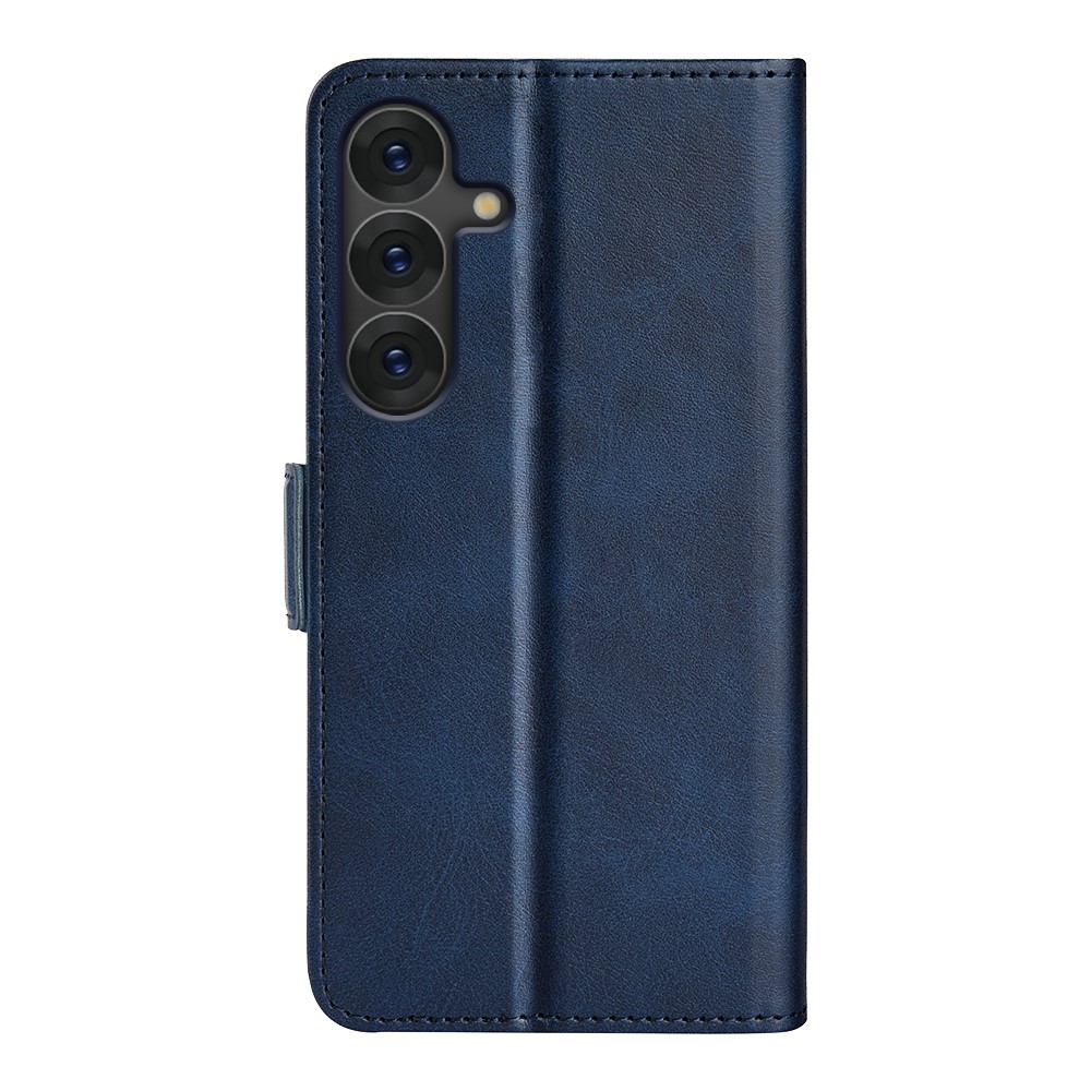  Samsung Galaxy S25 Fodral Läder Blå