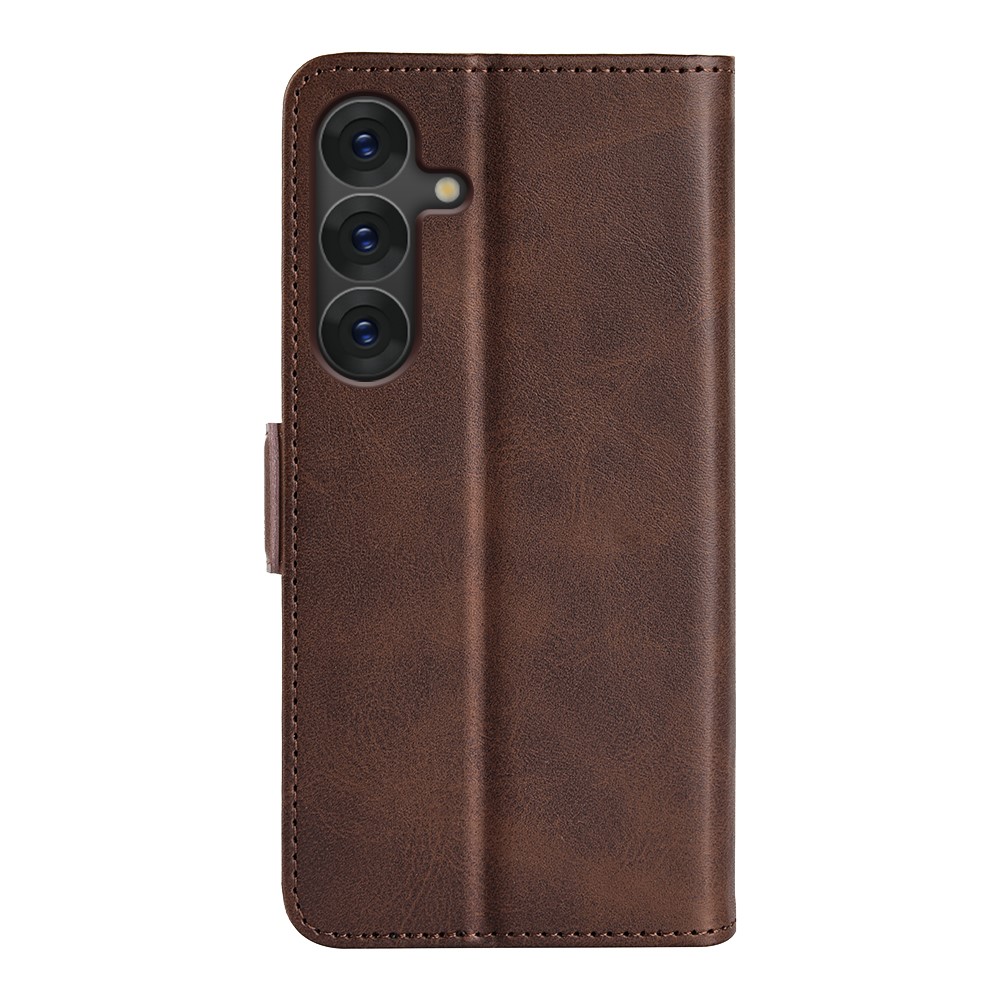  Samsung Galaxy S25 Fodral Läder Brun
