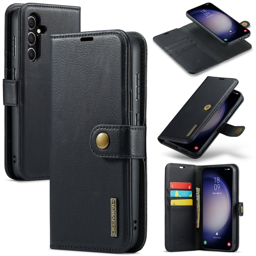 DG.MING DG.MING Samsung Galaxy S25 2in1 Magnet Fodral / Skal Svart