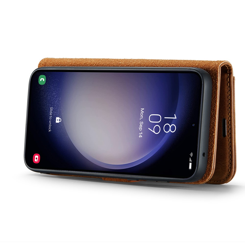 DG.MING DG.MING Samsung Galaxy S25 2in1 Magnet Fodral / Skal Brun