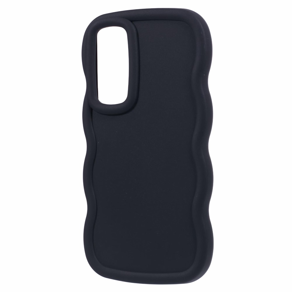  Samsung Galaxy S25 Mobilskal Wavy Svart