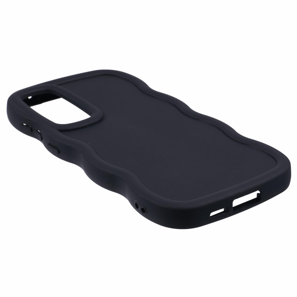  Samsung Galaxy S25 Mobilskal Wavy Svart