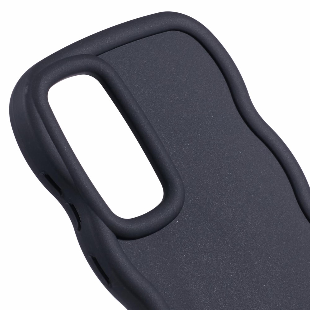  Samsung Galaxy S25 Mobilskal Wavy Svart