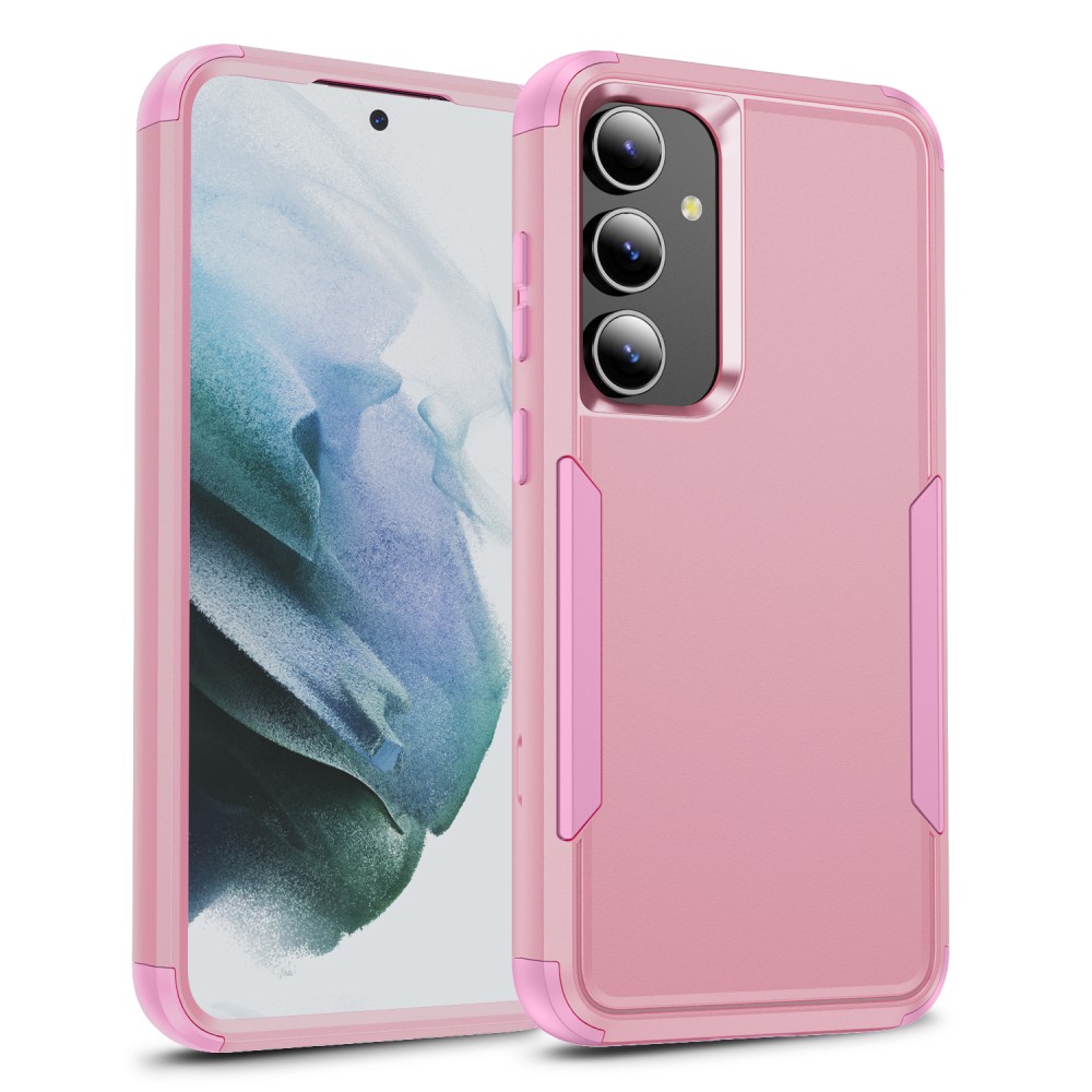  Samsung Galaxy S25 Skal Extreme Shockproof Hybrid Rosa