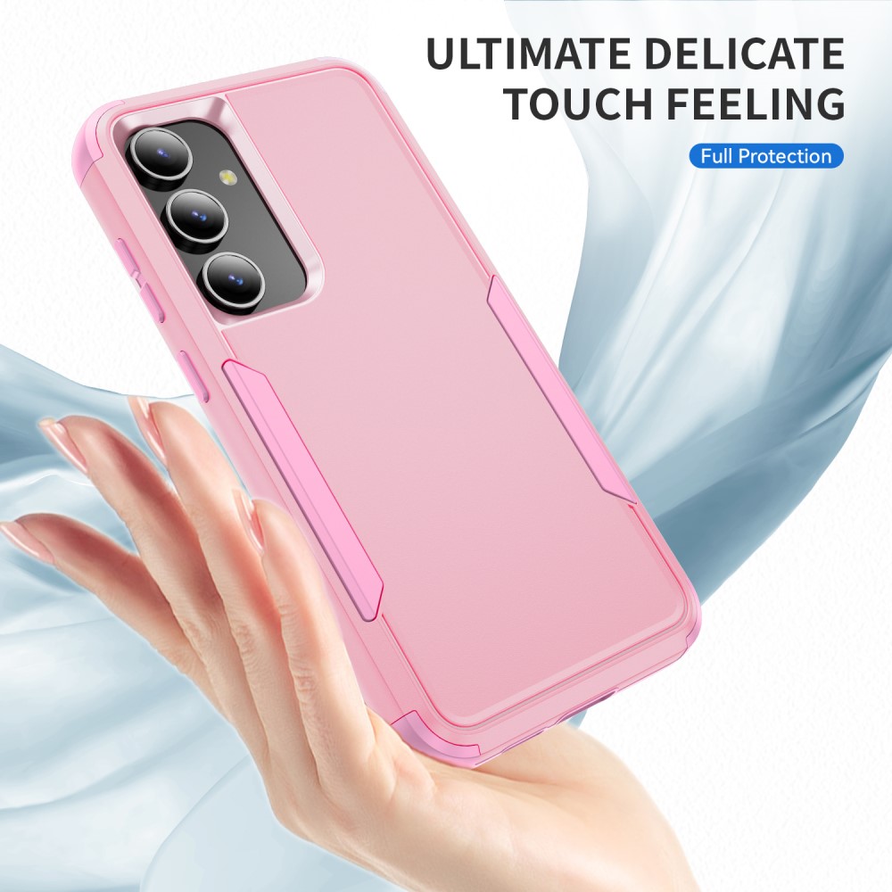  Samsung Galaxy S25 Skal Extreme Shockproof Hybrid Rosa
