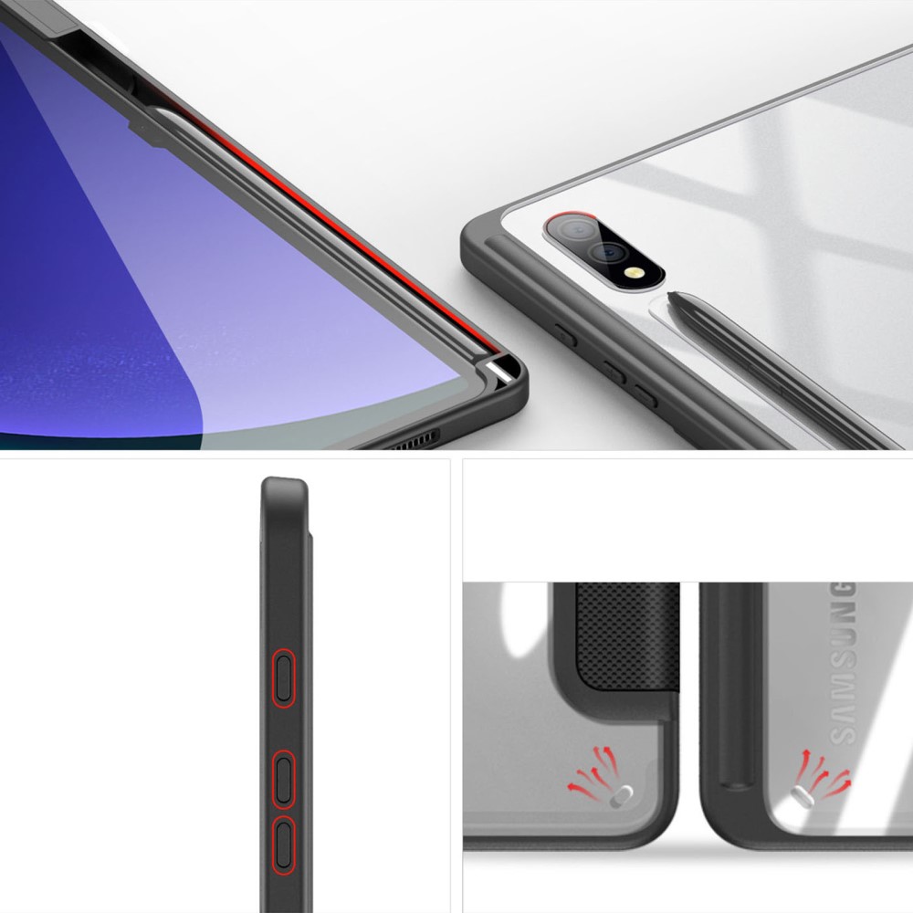 DUX DUCIS DUX DUCIS Galaxy Tab S10 Plus/S9 Plus/S9 FE Plus Fodral TOBY