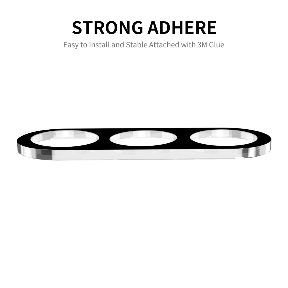 ENKAY ENKAY Samsung Galaxy S25 2-PACK Linsskydd Härdat Glas Svart