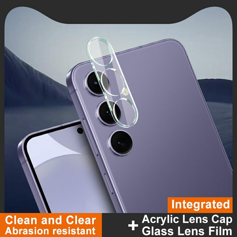 IMAK IMAK Samsung Galaxy S25 Linsskydd Härdat Glas Transparent