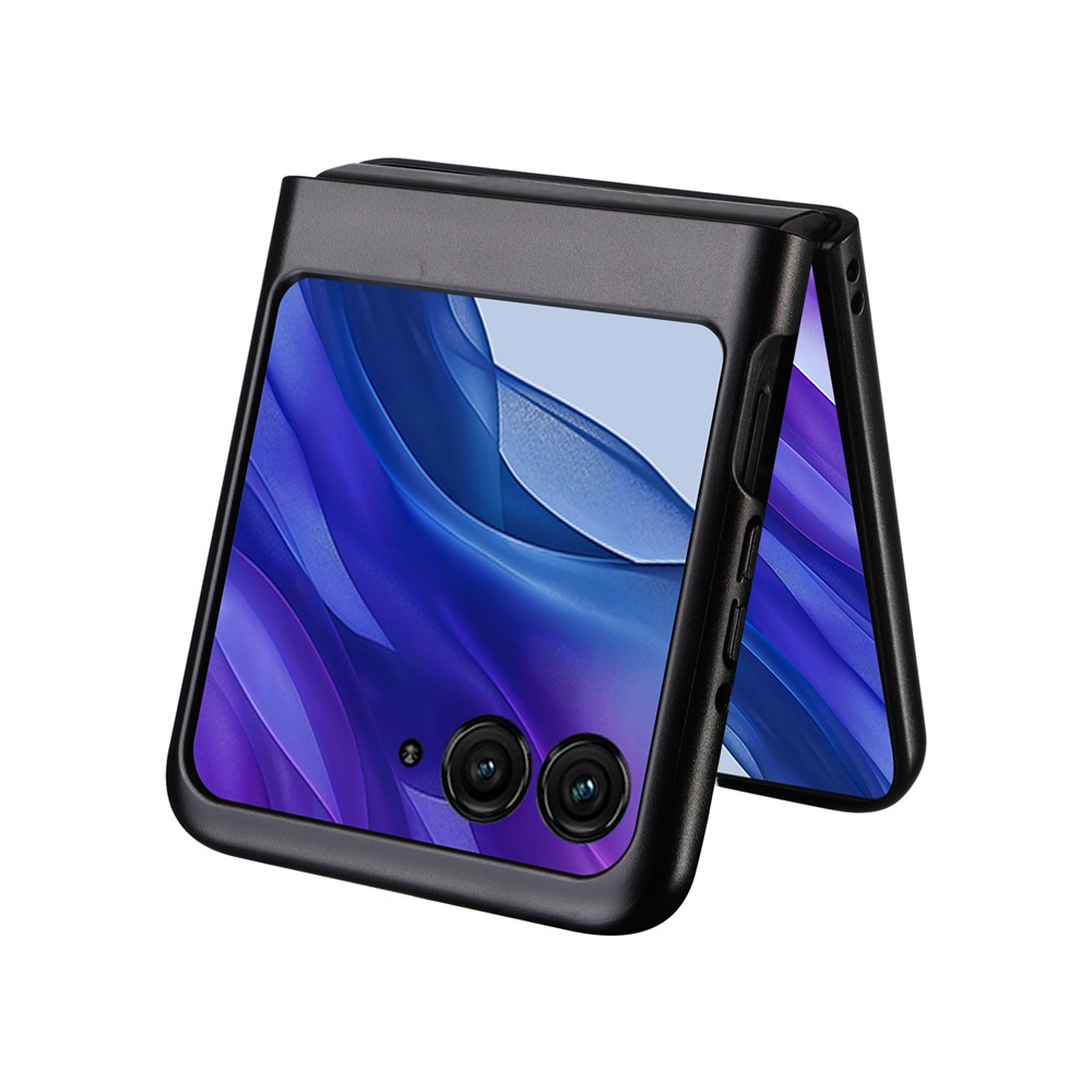  Motorola Razr 60 / 50 5G Skal Litchi Textur Svart