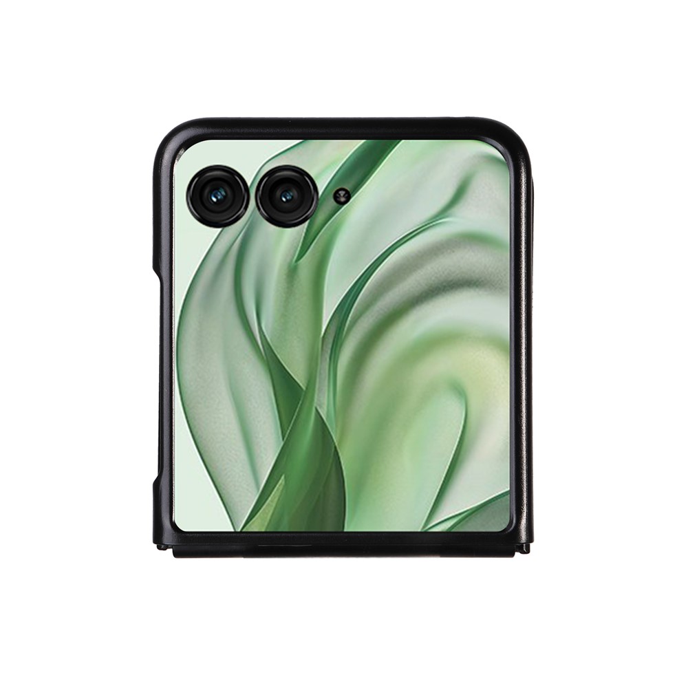 Motorola Razr 50 Ultra 5G Skal Litchi Textur Svart