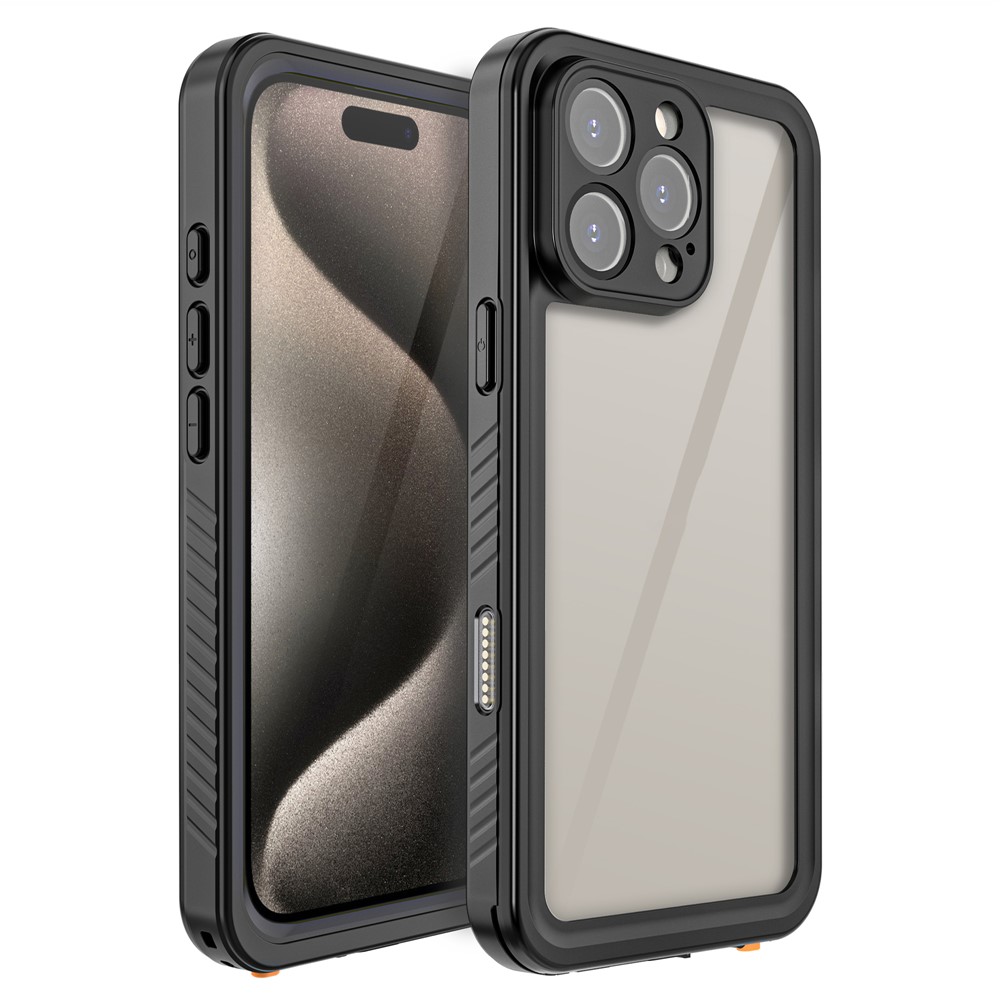 REDPEPPER REDPEPPER iPhone 16 Pro Max Skal 360 Vattentät IP68 Svart